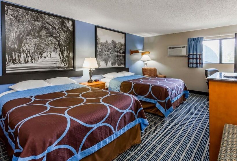 חדר סטנדרט שתי מיטות זוגיות, Super 8 By Wyndham Iowa City/coralville