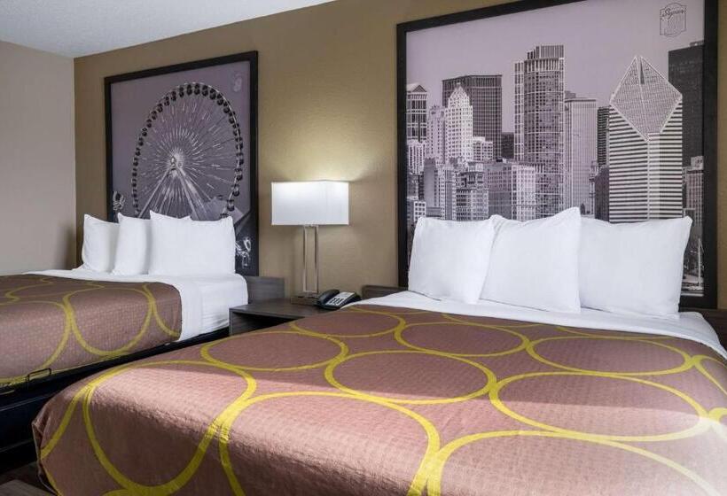 غرفة قياسية, Super 8 By Wyndham Merrillville