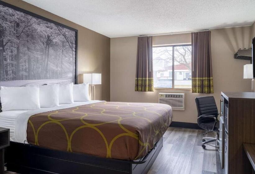 جناح سرير كينج, Super 8 By Wyndham Merrillville