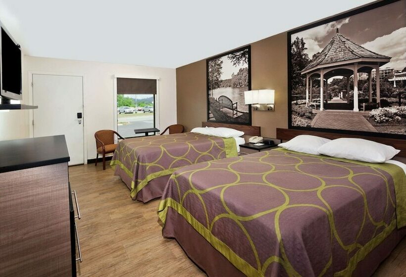 غرفه قياسيه سريرين مزدوجين, Super 8 By Wyndham Ringgold Chattanooga Area