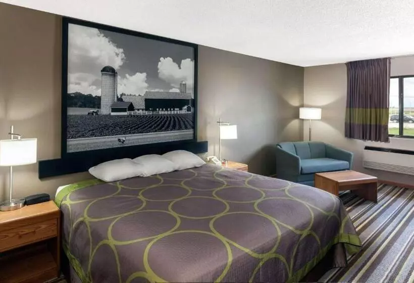 Standard-huone, Super 8 By Wyndham Watseka