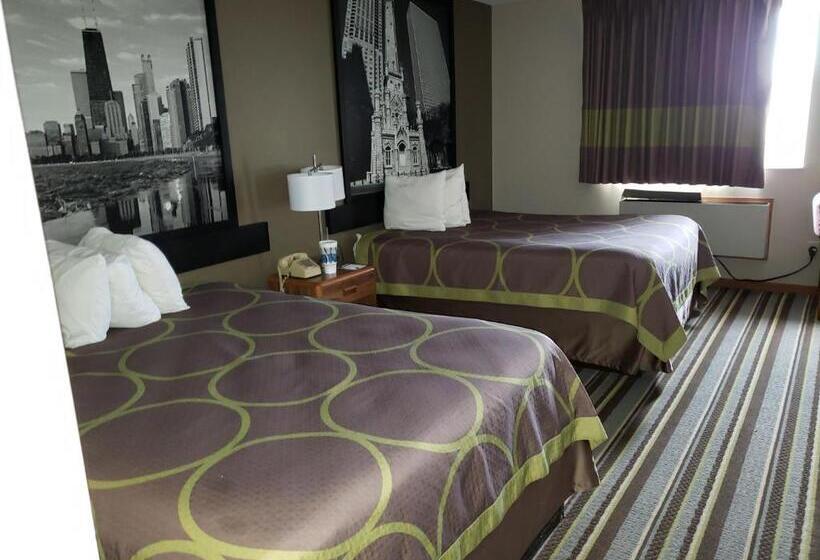 豪华房间, Super 8 By Wyndham Watseka