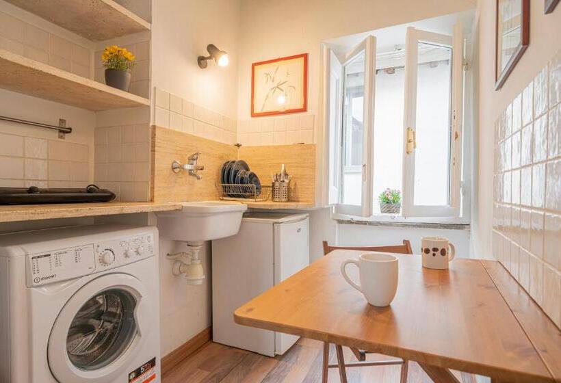 Appartement met 1 Slaapkamer, Campo De' Fiori 34