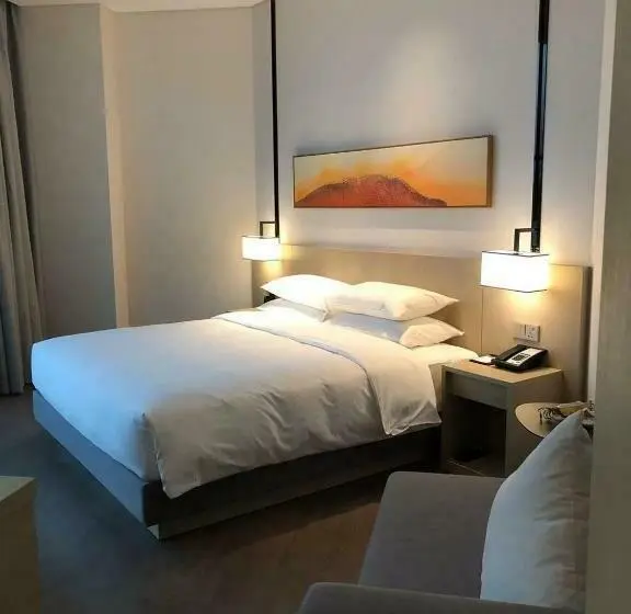 キングサイズベッドのスタンダードルーム, Hyatt Place Changsha Airport