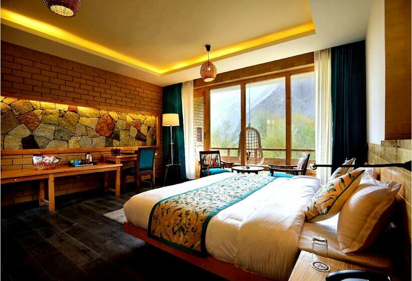 דירת חדר דלוקס, Stone Hedge Hotel Hunder