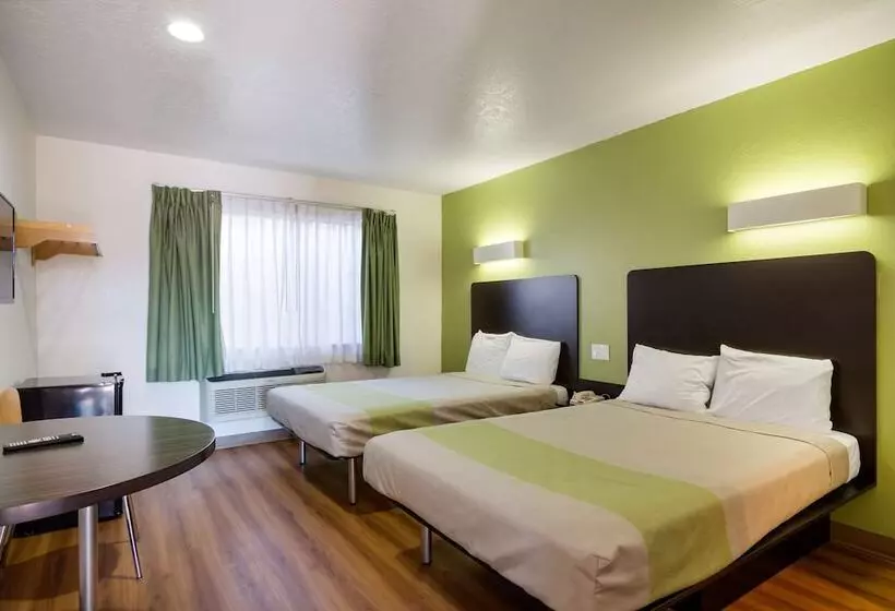 اتاق استاندارد با 2 تخت دوبل, Motel 6 Santa Fe, Nm  Downtown