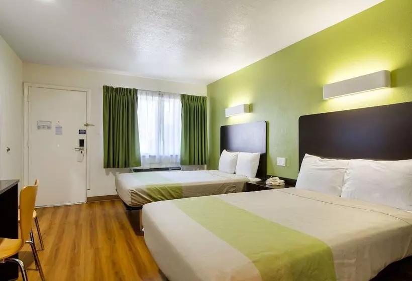 اتاق استاندارد با 2 تخت دوبل, Motel 6 Santa Fe, Nm  Downtown