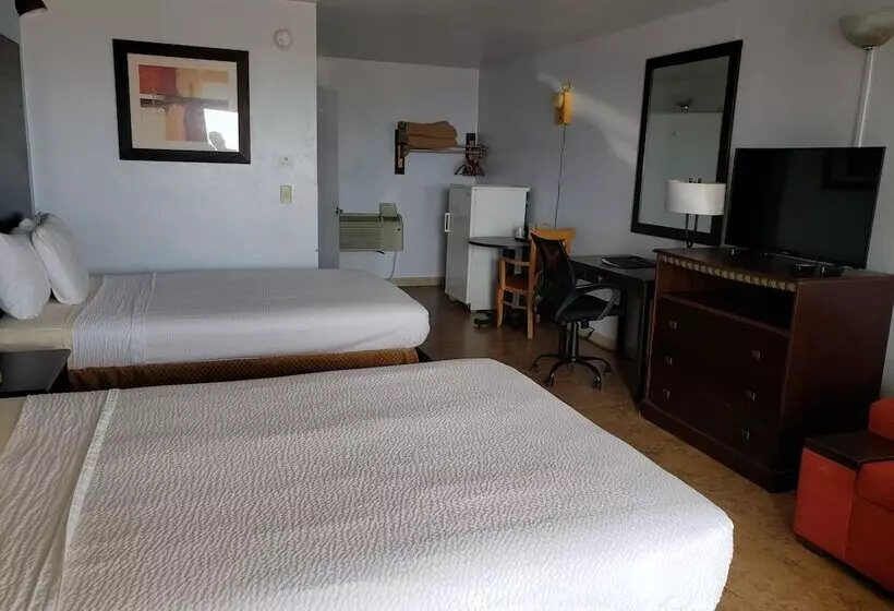 Standard-huone 2 Parivuodetta, Topaz Motel Flagler Beach