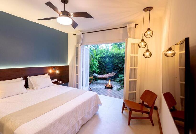 اتاق استاندارد با تخت بزرگ, Villa Sapê Pousada
