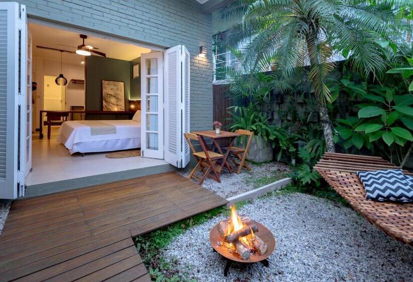 اتاق استاندارد با تخت بزرگ, Villa Sapê Pousada