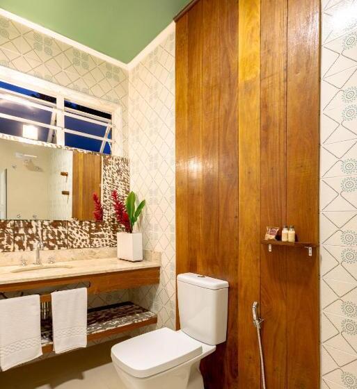 اتاق استاندارد با تخت بزرگ, Villa Sapê Pousada