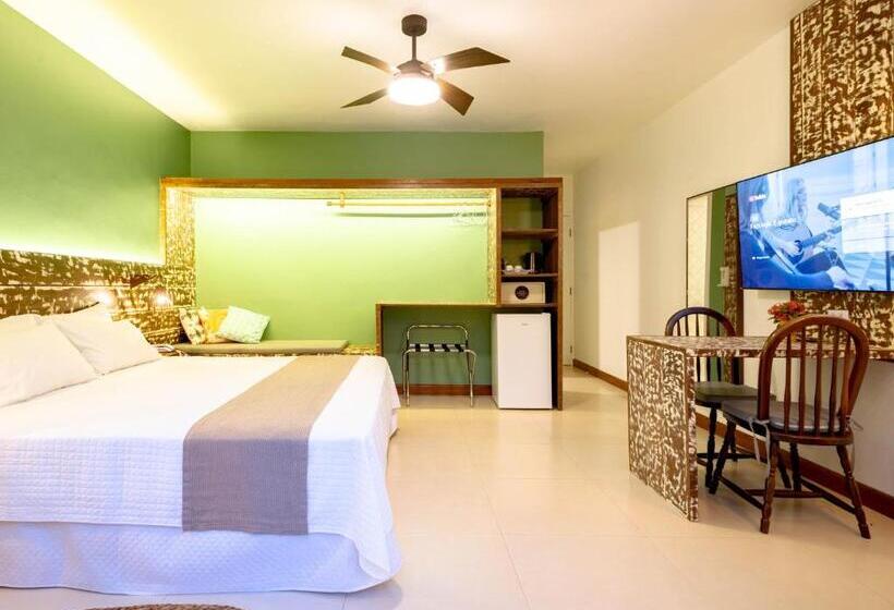 اتاق استاندارد با تخت بزرگ, Villa Sapê Pousada