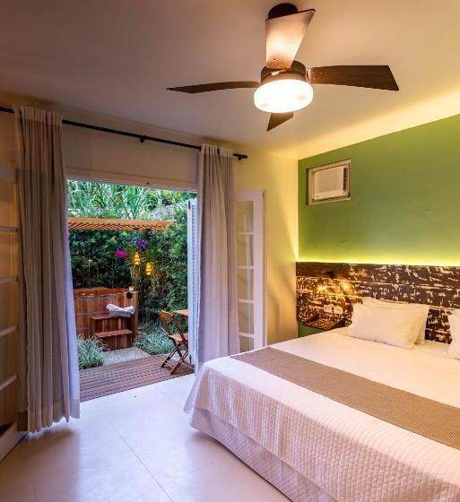اتاق استاندارد با تخت بزرگ, Villa Sapê Pousada