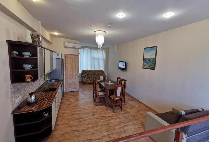 آپارتمان 1 خوابه با تراس, Pušynas Apartments