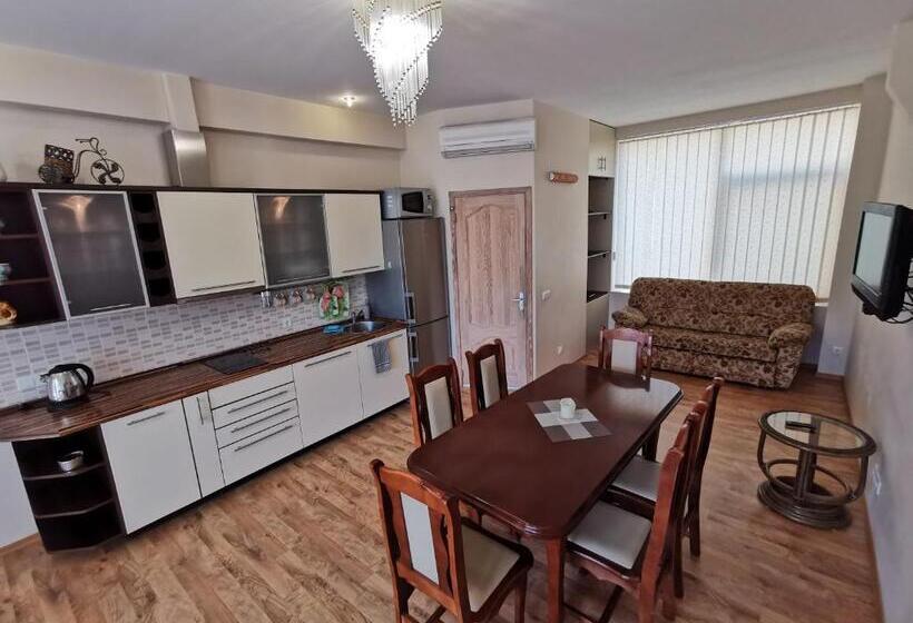 آپارتمان 1 خوابه با تراس, Pušynas Apartments