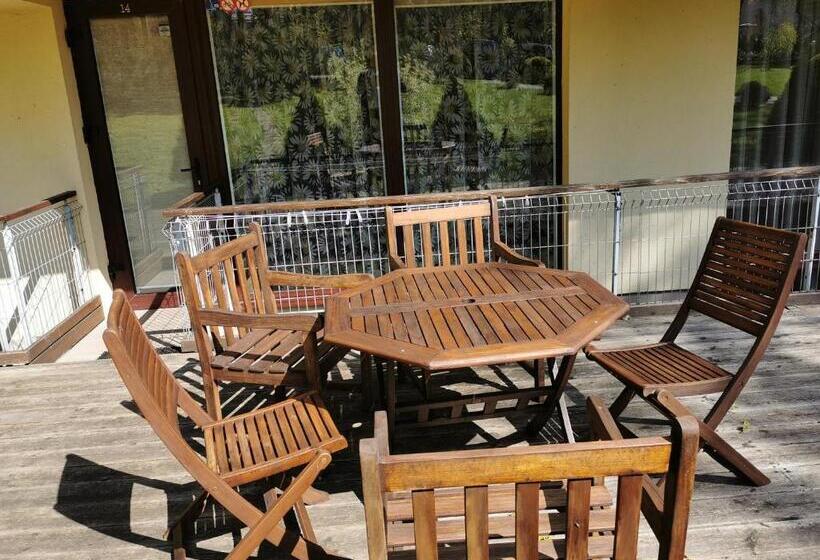 آپارتمان 1 خوابه با تراس, Pušynas Apartments