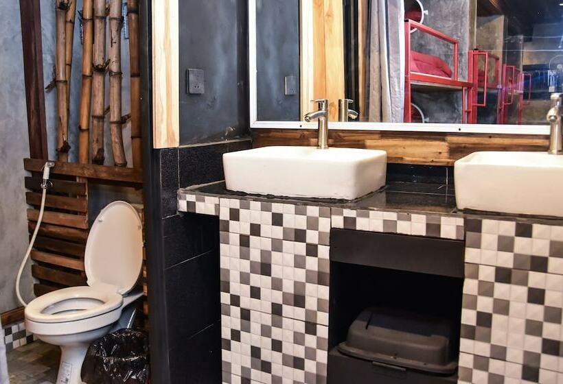 共用房间的床, Mad Monkey Luang Prabang