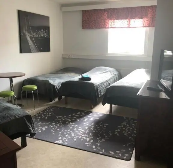 اتاق استاندارد چهار تخته, Hostel400kokkola