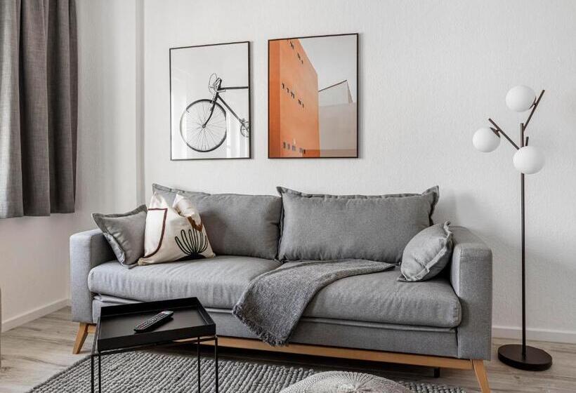 침실 2개 스위트, Limehome Zwickau Dr. Friedrichs Ring