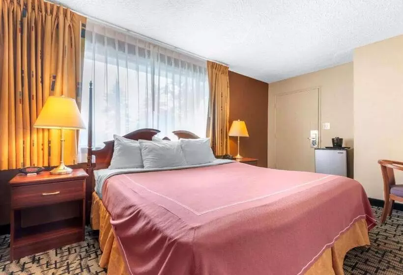 キングサイズベッドのスタンダードルーム, Village Haven Inn & Extended Stay