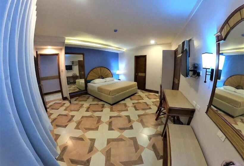 اتاق استاندارد سه تخته با چشمانداز باغ, Valencia