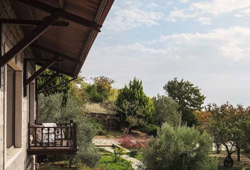 חדר דלוקס עם מרפסת נוף לים, Simurg Inn