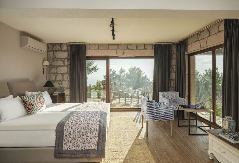 חדר דלוקס נוף לים, Simurg Inn