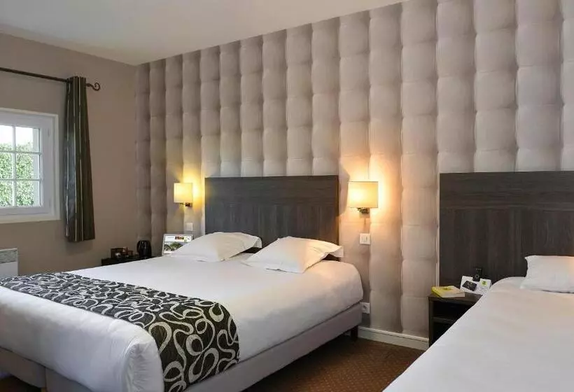 スタンダードトリプルルーム, Logis Hôtel Restaurant Des Châteaux