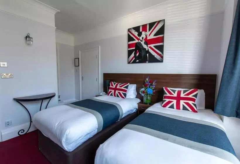 اتاق لوکس با چشم‌انداز دریا, New Steine Hotel   B&b