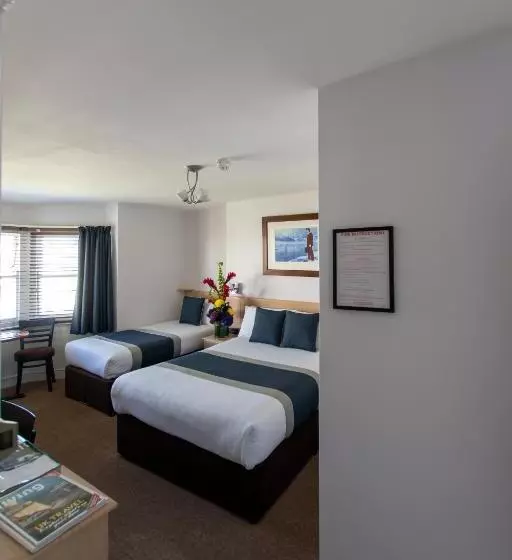 اتاق لوکس با چشم‌انداز دریا, New Steine Hotel   B&b