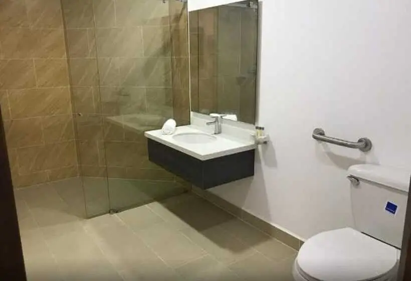 身障者適用ダブルベッド付きスタンダードルーム, San Antonio Guarne