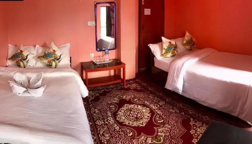 اتاق استاندارد با بالکن, Shristi Hotel & Lodge