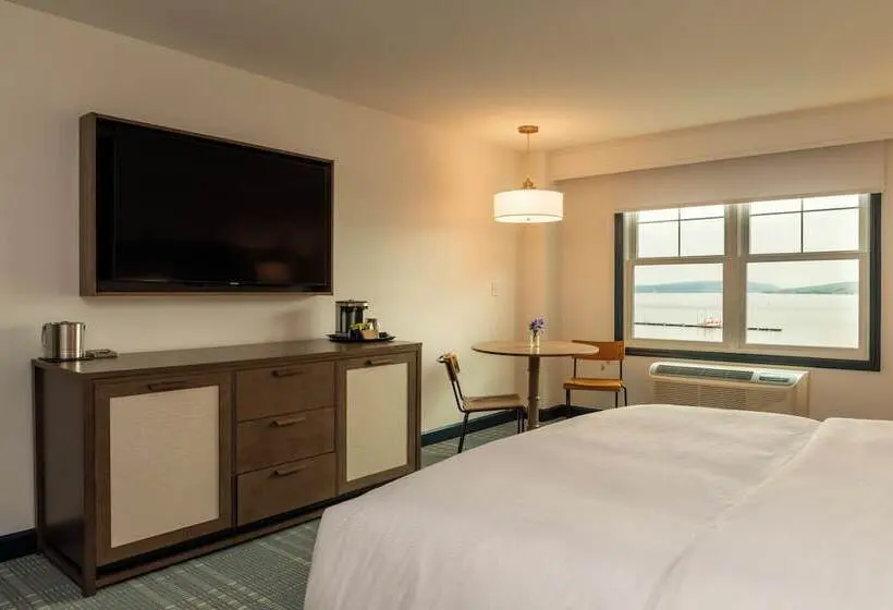 ダブルベッドのスタンダードスタジオ, Canandaigua, Tapestry Collection By Hilton