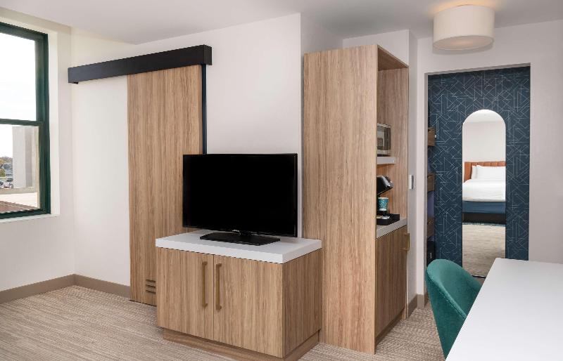 غرفة قياسية سرير كينج, Hilton Garden Inn Flint Downtown