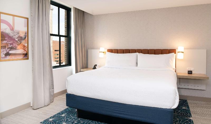 Стандартный Номер Кровать Кинг, Hilton Garden Inn Flint Downtown