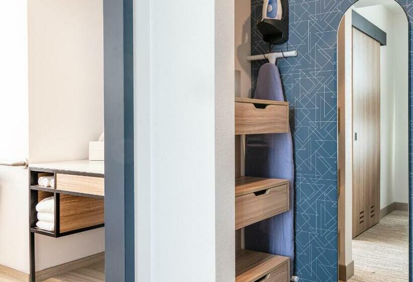 غرفة ديلوكس سرير كينج, Hilton Garden Inn Flint Downtown