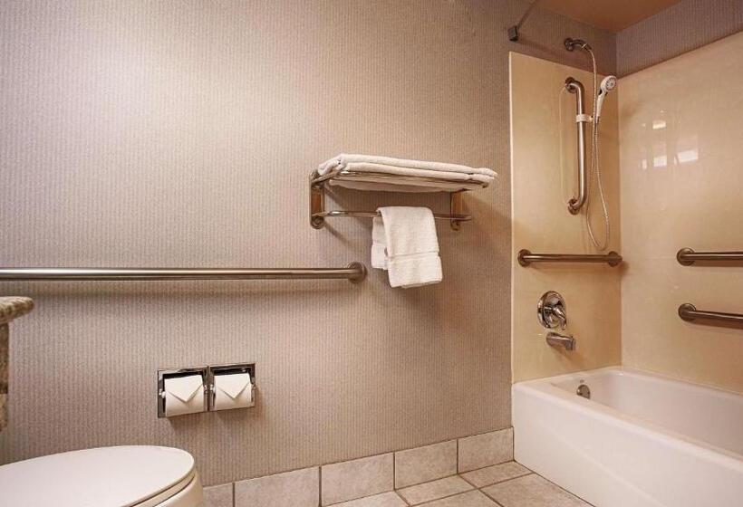 适合残疾人士使用的带超级大床的标准间, Best Western Borger Inn