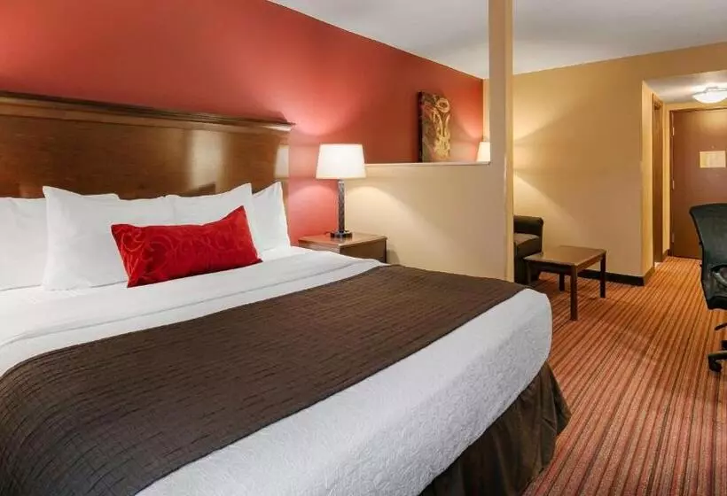 身障者適用キングサイズベッドルーム, Best Western Woodland Inn
