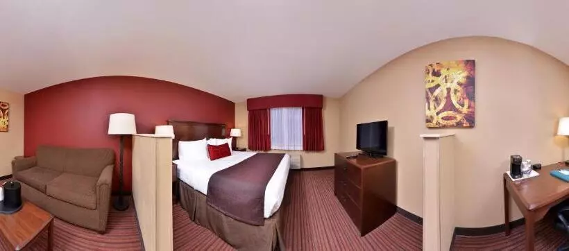 キングサイズベッドのスタンダードルーム, Best Western Woodland Inn