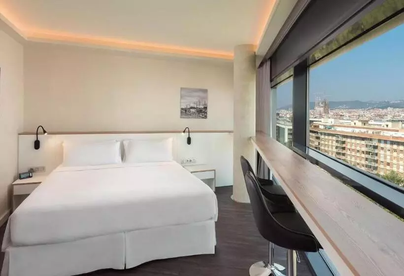 اتاق اجرایی با تخت بزرگ, Four Points By Sheraton Barcelona Diagonal