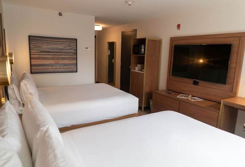 스탠다드 룸 더블 침대 2개, Indigo Detroit Downtown, An Ihg