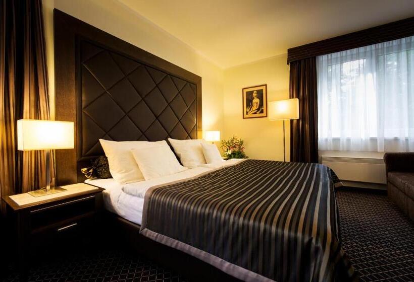 غرفة ديلوكس فردية, Selsky Dvur  Bohemian Village Courtyard