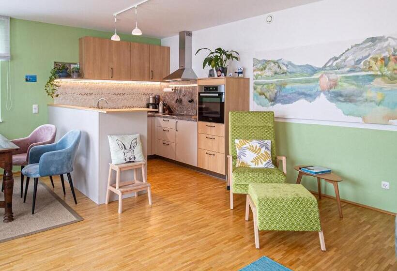 Lejlighed 2 Soveværelser med Balkon, Loidls Guesthouse