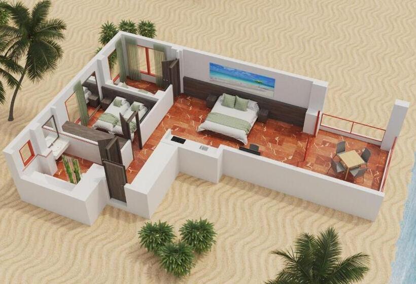 Appartement 3 Chambres, Magic Tropical Splash