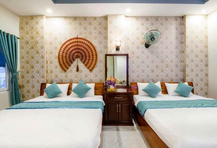 اتاق لوکس چهار تخته, Anh Vu Hotel & Restaurant Phu Quoc