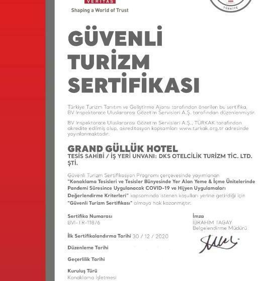 اتاق لوکس, Grand Gulluk Hotel & Spa City Cender Antalya
