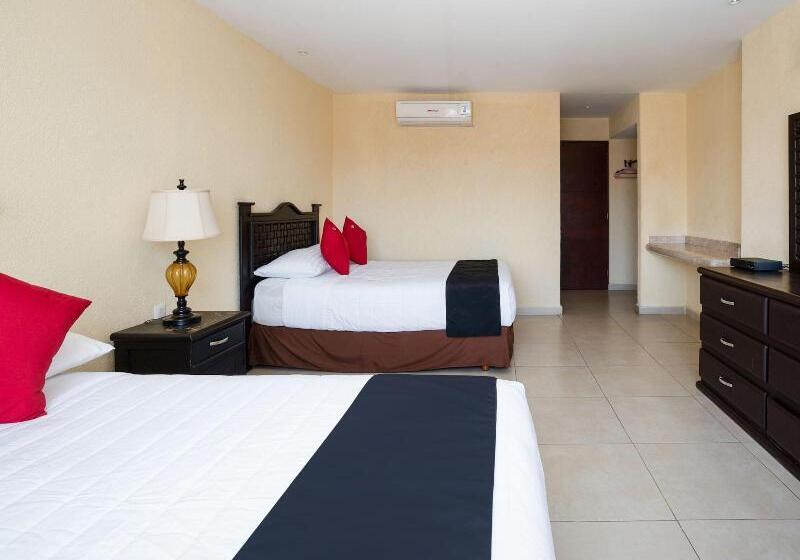 חדר סטנדרט, Capital O Hotel Los Caracoles, Acapulco