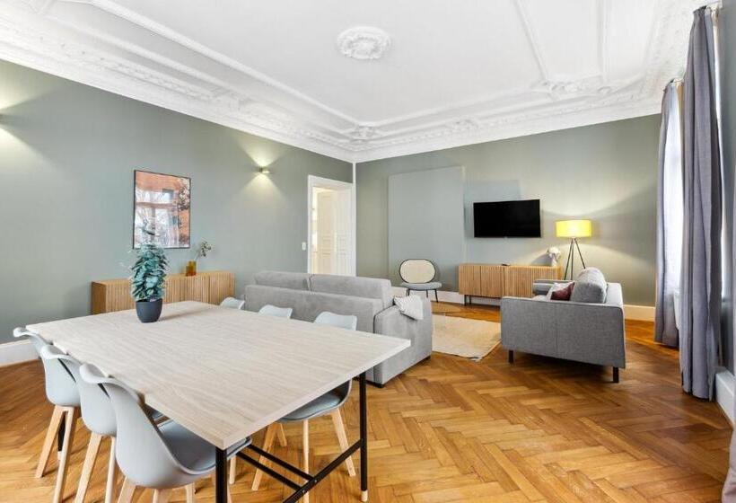 带2个卧室的套房, Limehome Dresden Antonstraße