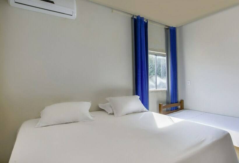 غرفة قياسية ثلاثية, Pousada Portal Do Pantanal