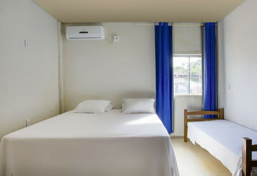 غرفة قياسية ثلاثية, Pousada Portal Do Pantanal